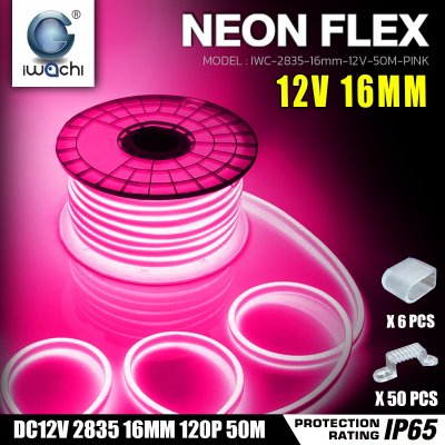 ไฟท่อขุ่น 12V 50M 16x8mm IWACHI