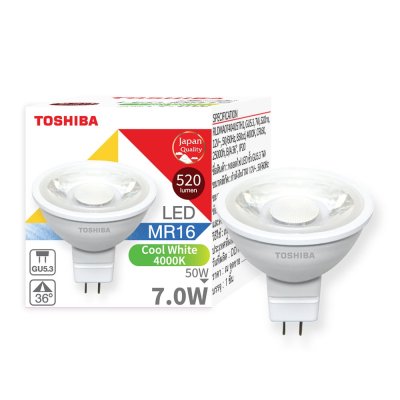 Toshiba หลอด LED Reflector MR16 12V DC