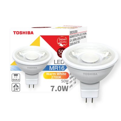 Toshiba หลอด LED Reflector MR16 12V DC