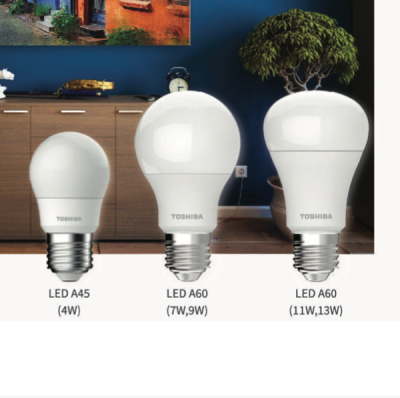 Toshiba หลอด LED Bulb A Series 4-18W Toshiba หลอด LED Bulb A Series 4-18W