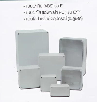 กล่องพลาสติก RITTO พร้อมแผ่นใน E 200 series
