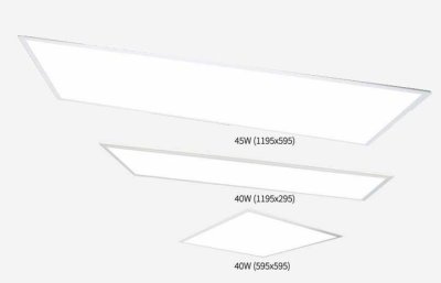 Shinning LED Panel Light Square Shape 40-45W