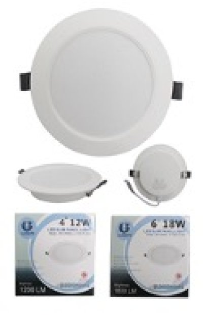 IWC Round Recessed Ceiling Light, 900-2400 Lumens