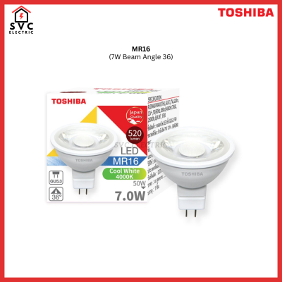 Toshiba หลอด LED Reflector MR16 7W 24D / 36D
