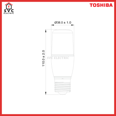 Toshiba หลอด LED T-Stick ขั้ว E27 5-11W