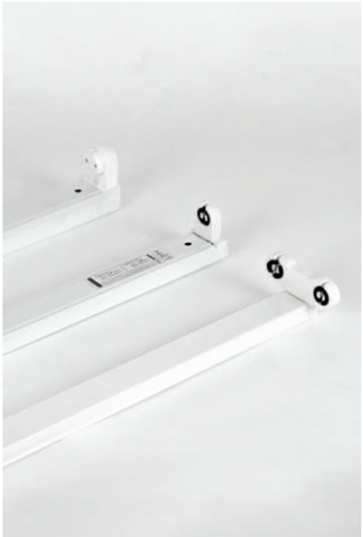ขาสปริงเปล่า T8 สำหรับหลอด LED
