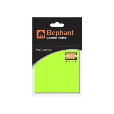 STICKO NOTE STD 3X3 NEON (OPP) 40 SH