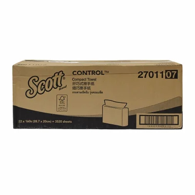 กระดาษทิชชู่ SCOTT อเนกประสงค์ รหัส27011 (ยกลัง) (สอบถามราคา)