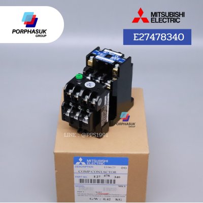 แมคเนติค + โอเวอร์โหลด Part No.E27478340 แอร์มิตซู (CLK-26J)