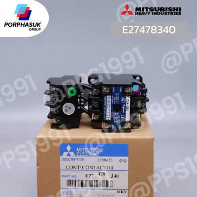 แมคเนติค + โอเวอร์โหลด Part No.E27478340 แอร์มิตซู (CLK-26J)