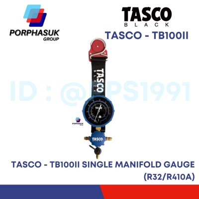 TASCO - TB100II SINGLE MANIFOLD GAUGE (R32/R410A)
