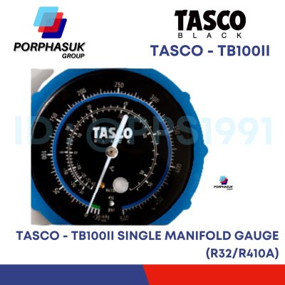 TASCO - TB100II SINGLE MANIFOLD GAUGE (R32/R410A)