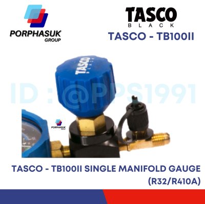 TASCO - TB100II SINGLE MANIFOLD GAUGE (R32/R410A)