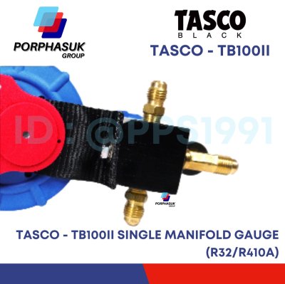 TASCO - TB100II SINGLE MANIFOLD GAUGE (R32/R410A)