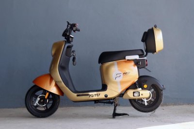 fuyu-tm1-e-bicycle-orange fuyu-tm1-e-bicycle-orange