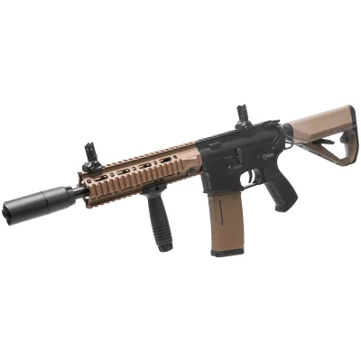 ปืนยาวไฟฟ้า ARCTURUS LWT MK-II CQB 10" AEG SPORT Black-Tan ARC -_-