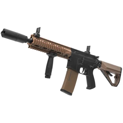 ปืนยาวไฟฟ้า ARCTURUS LWT MK-II CQB 10" AEG SPORT Black-Tan ARC -_-