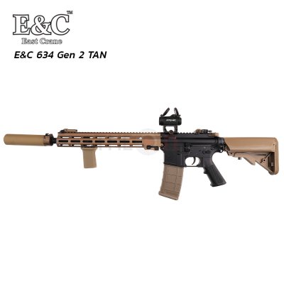 E&C 634 S4 URGI MK16 2TONE GEN2 AEG (ไม่แถมดอท/เก็บเสียง/กริปมือหน้า) -_-