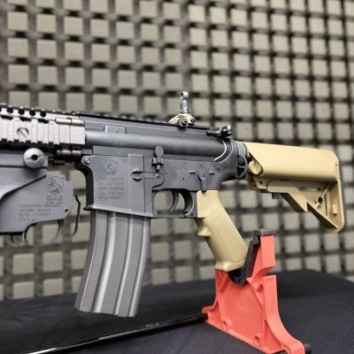 ปืนยาวไฟฟ้า Cybergun/E&C 705 s4 Mk18 Mod1 +M203 -_-