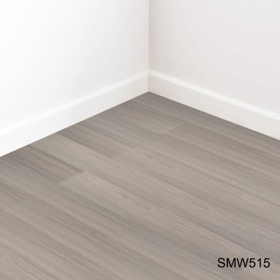 กระเบื้องยาง Rectango SPC รุ่นปูตรง ลายไม้ ความหนา 5 mm. รหัส SMW515