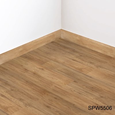 กระเบื้องยาง Rectango SPC รุ่นปูตรง ลายไม้ ความหนา 5.5 mm.