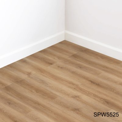 กระเบื้องยาง Rectango SPC รุ่นปูตรง ลายไม้ ความหนา 5.5 mm.