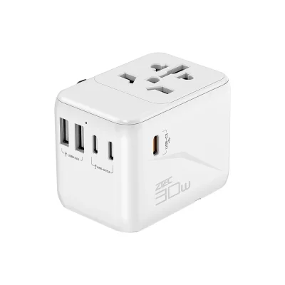 หัวปลั๊กแปลงไฟ ZTEC Travel Charger 30W