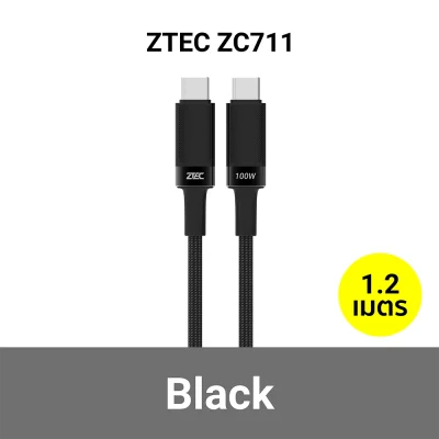 สายชาร์จAi_ZTEC_ZC711_5A_100W_BK.