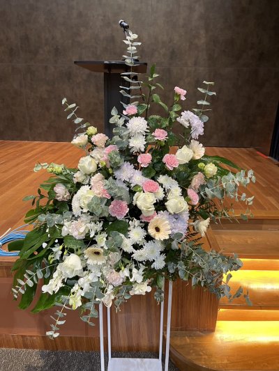 Flower Stand and podium