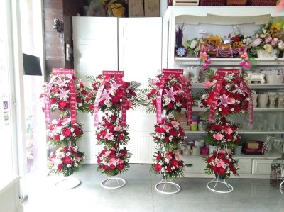 Flower Stand and podium