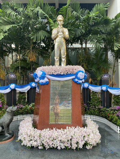 พวงมาลาสถาบันการศึกษา หรือหน่วยงานต่างๆ