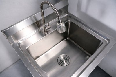 อ่างล้านจานสแตนเลส  เกรด 201/Stainless steel sink แข็งแรงทนทาน รับประกันคุณภาพจากประเทศเกาหลี ขนาด 60*60*80 // 60*70*80