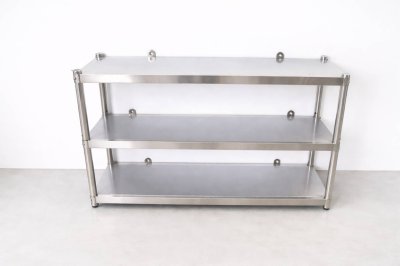 ชั้นวางของสแตนเลส แบบติดผนัง เกรด 201 // Wall Mounted Stainless Shelf แข็งแรงทนทาน รับประกันคุณภาพจากประเทศเกาหลี