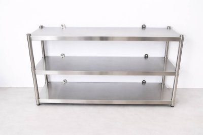 ชั้นวางของสแตนเลส แบบติดผนัง เกรด 201 // Wall Mounted Stainless Shelf แข็งแรงทนทาน รับประกันคุณภาพจากประเทศเกาหลี