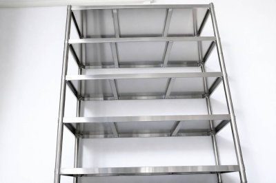 ชั้นวางของสแตเลส แบบตั้งพื้น 5 ชั้น เกรด 201// 5-Tier Stainless steel shelf แข็งแรงทนทาน รับประกันคุณภาพจากประเทศเกาหลี