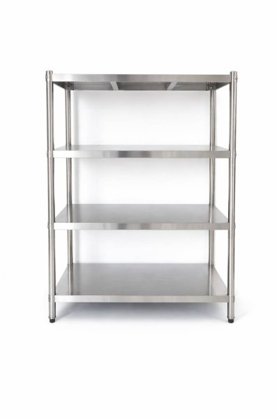 ชั้นวางของสแตเลส แบบตั้งพื้น 4 ชั้น เกรด 201//Stainless steel shelf  แข็งแรงทนทาน รับประกันคุณภาพจากประเทศเกาหลี