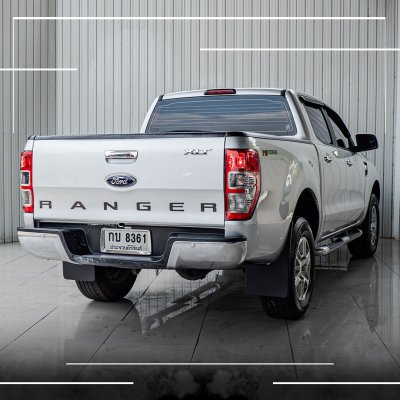 FORD RANGER 2.2 XLT เกียร์AT 2015 สีเทา โฉม HI-RIDER DOUBLE CAB