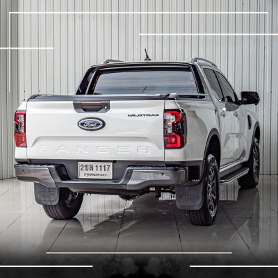 FORD RANGER, 2.0 BI-TURBO WILDTRAK ปี 2023 สีขาวโฉม HI-RIDER DOUBLE CAB