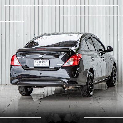 NISSAN ALMERA, 1.2 E ปี 2014 สีดำ โฉม ปี11-20