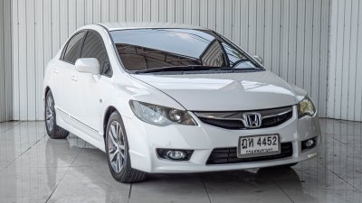 HONDA CIVIC, 1.8 S 2010 A/T สีขาวโฉม FD ปี05-12