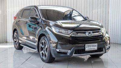 HONDA CRV, 1.6EL i-DTEC 4WD 2018 สีเขียวเข้ม โฉม ปี17-23