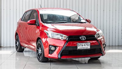 TOYOTA YARIS, 1.2 J 2016 สีแดงโฉม ปี13-19