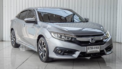 HONDA CIVIC, 1.8 EL ปี 2017 สีเทา โฉม FC-FK ปี16-21