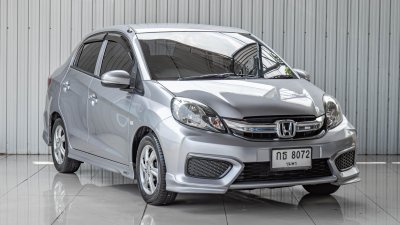 HONDA BRIO, AMAZE 1.2 SV ปี 2018 สีเทา โฉม AMAZE