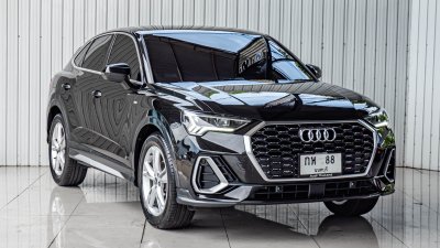 AUDI Q3, 1.4 35 TFSI SPORTBACK S LINE ปี 2022 สีดำ โฉม ปี12-ปัจจุบัน