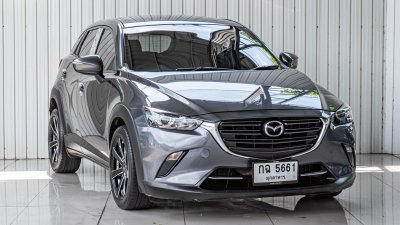 MAZDA CX-3, 2.0 BASE 2021 สีเทาโฉม ปี15-ปัจจุบัน