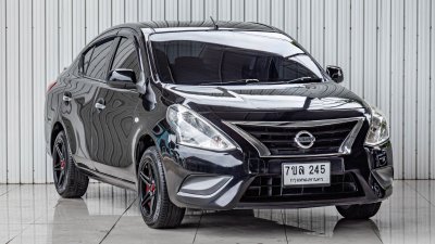 NISSAN ALMERA, 1.2 E ปี 2014 สีดำ โฉม ปี11-20
