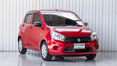 SUZUKI CELERIO, 1.0 GL ปี 2019 สีแดง โฉม ปี14-ปัจจุบัน
