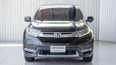 HONDA CRV, 1.6EL i-DTEC 4WD 2018 สีเขียวเข้ม โฉม ปี17-23