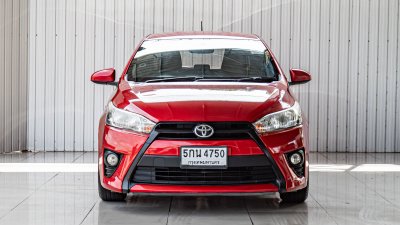 TOYOTA YARIS, 1.2 J 2016 สีแดงโฉม ปี13-19